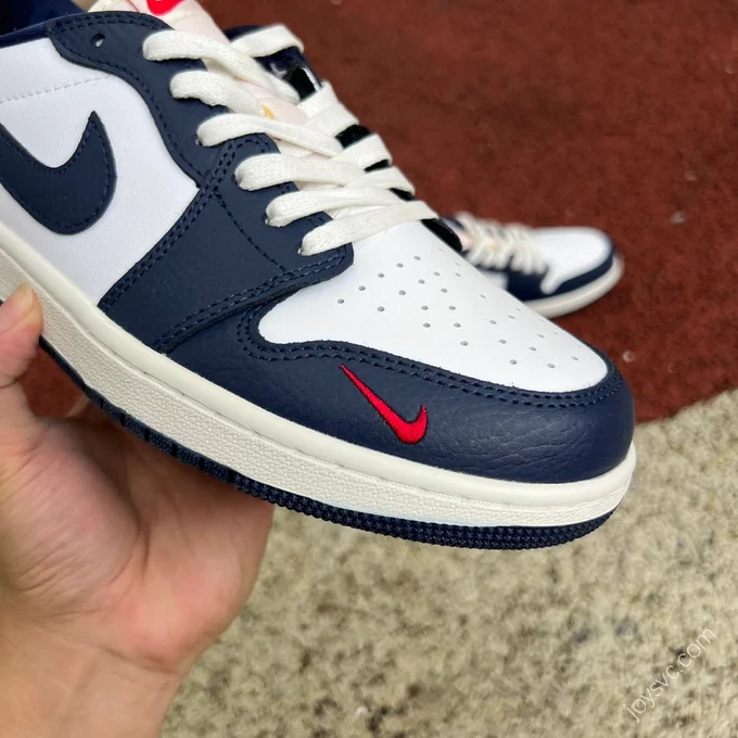 Air Jordan 1 Low OG PE White Blue Red HQ2993-100