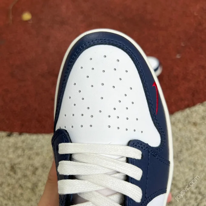 Air Jordan 1 Low OG PE White Blue Red HQ2993-100