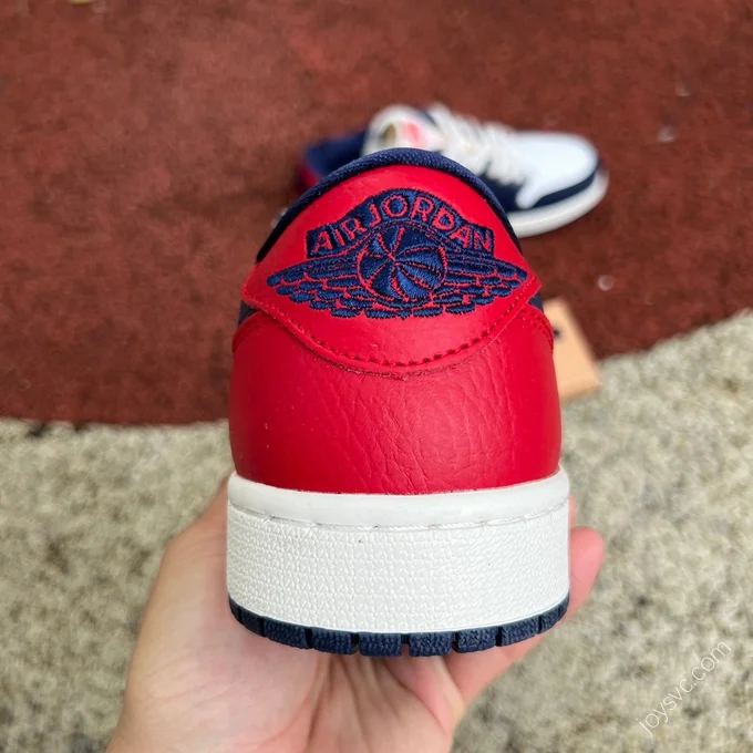 Air Jordan 1 Low OG PE White Blue Red HQ2993-100