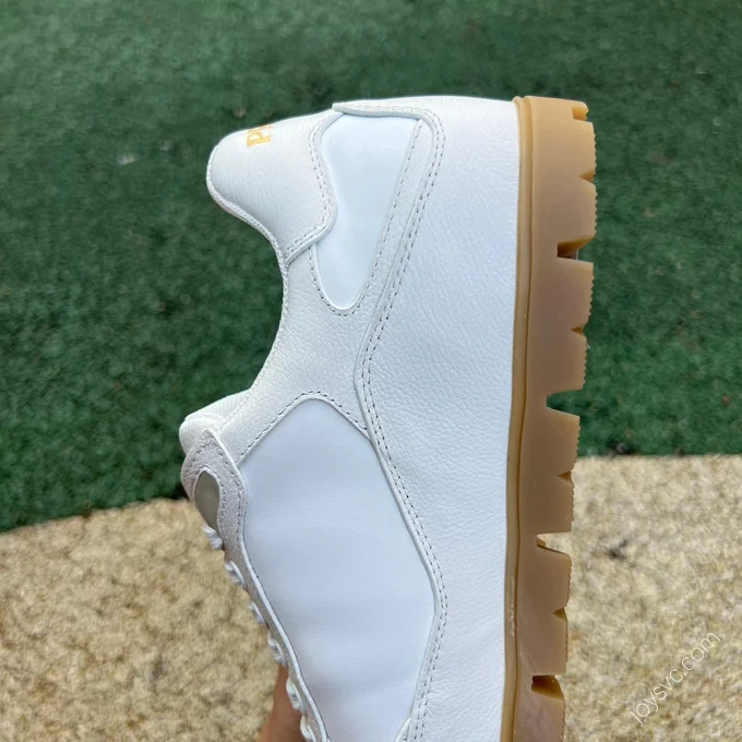 Prada White Leather