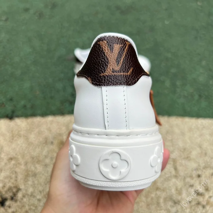 LOUIS VUITTON Time Out White Brown