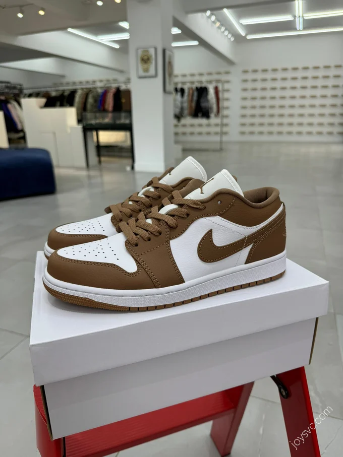 AJ1 Low White Brown DC0774-202