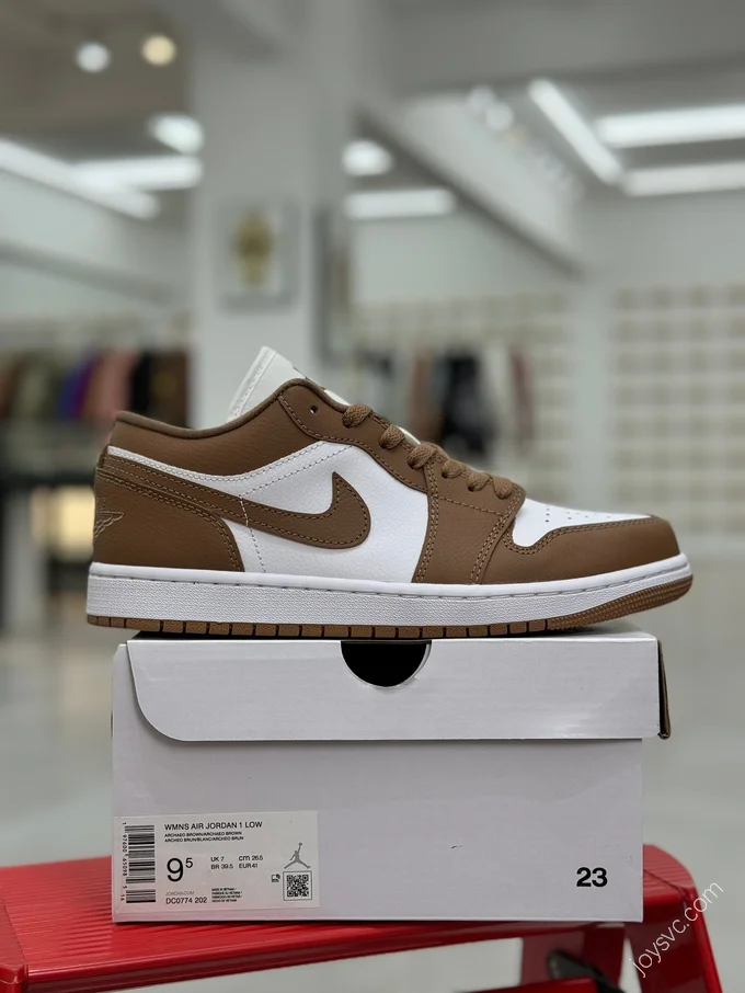 AJ1 Low White Brown DC0774-202