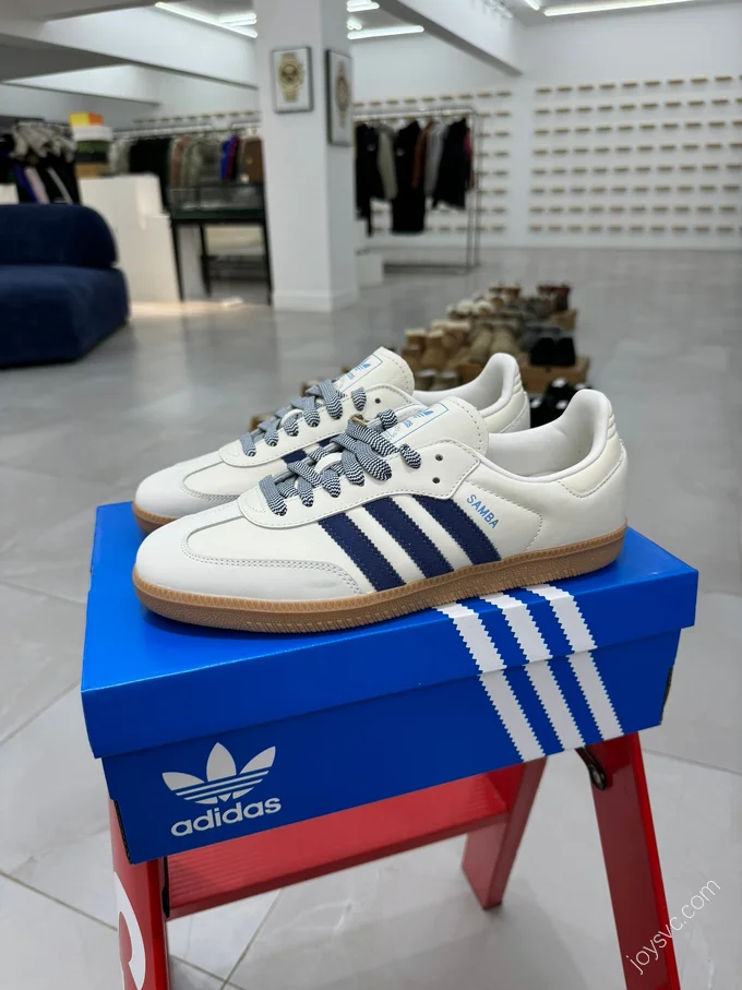 Adidas Samba Blue White JI3907