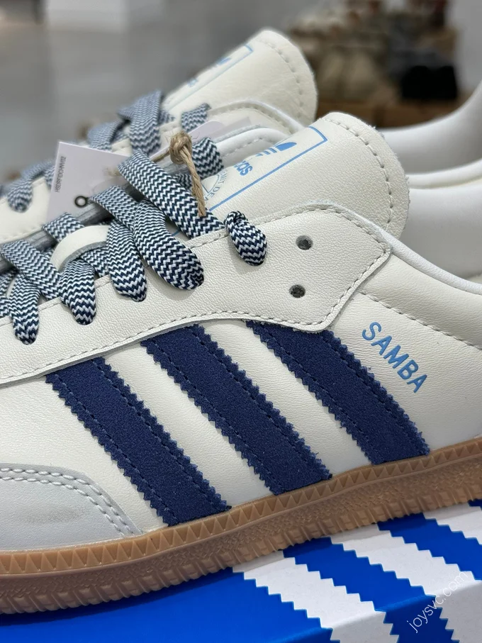 Adidas Samba Blue White JI3907