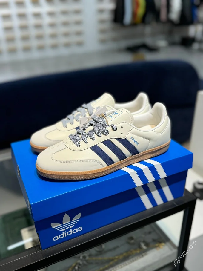 Adidas Samba Blue White JI3907