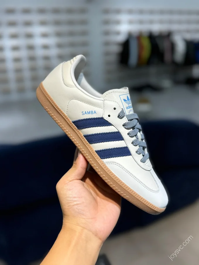 Adidas Samba Blue White JI3907