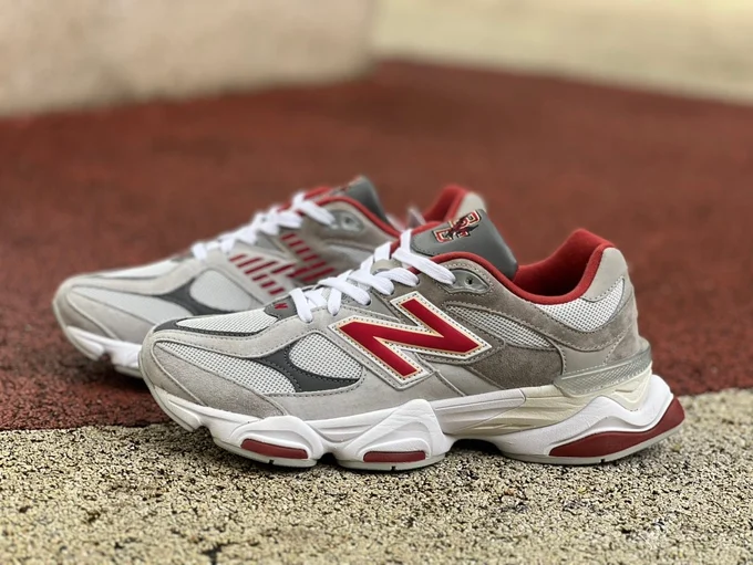 New Balance 9060 White Red Grey U9060EGL