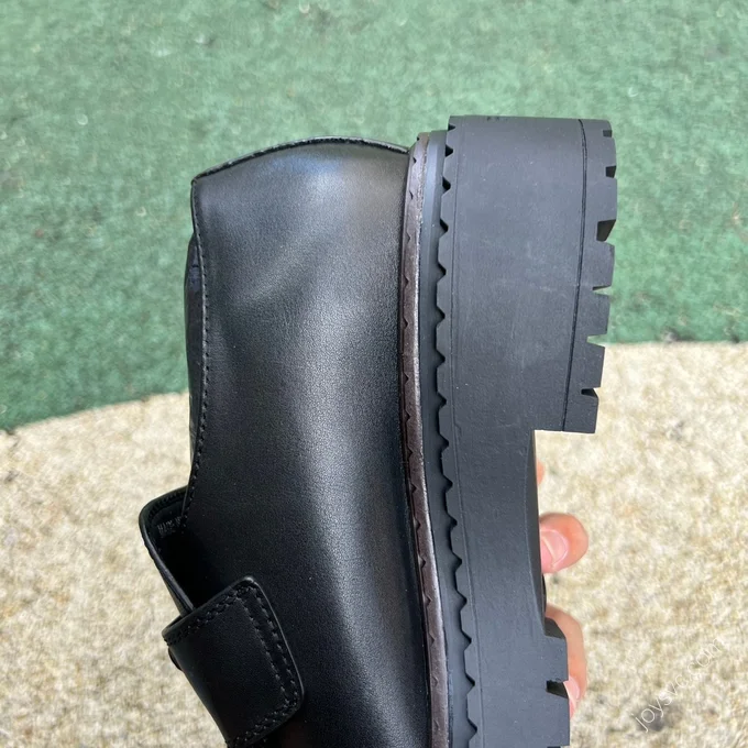 Prada Black Leather Loafers