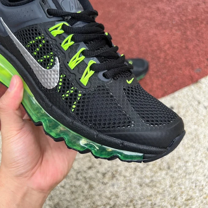 Nike Air Max 2013 Black Green 555426-003