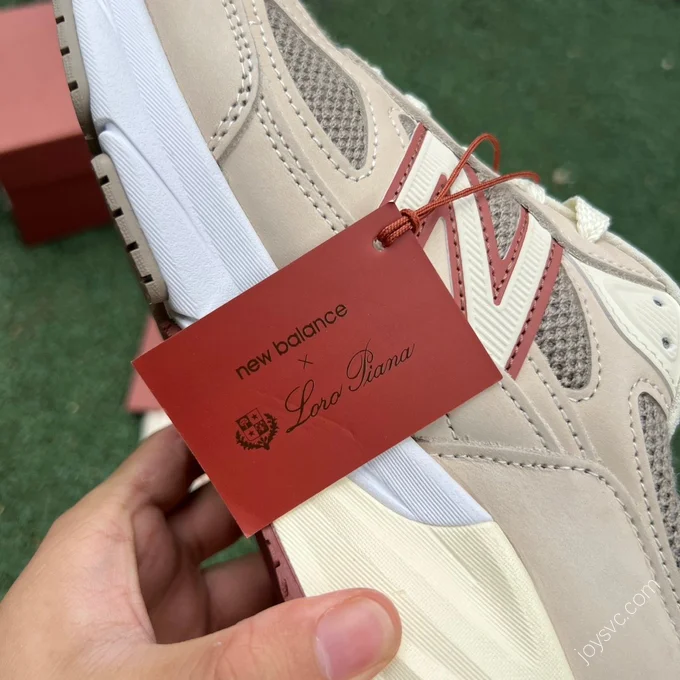 Loro Piana x New Balance 990v6 Beige Red U990L06