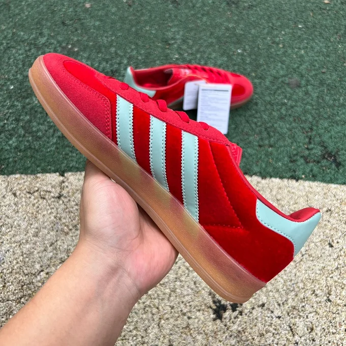 Adidas Gazelle Indoor Red Green IG6786