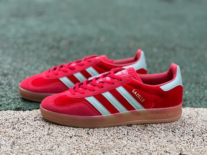 Adidas Gazelle Indoor Red Green IG6786