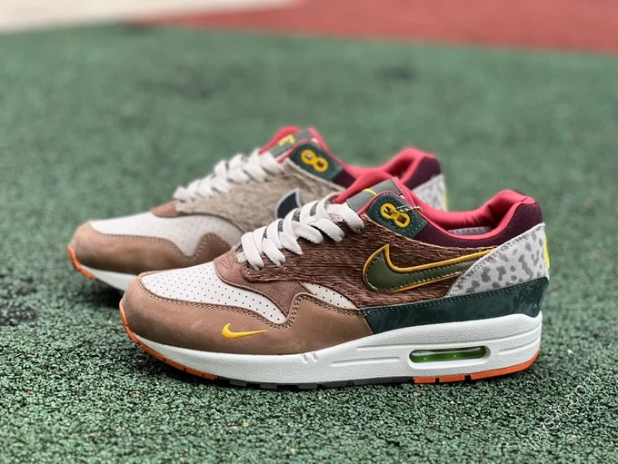 Division Street x Nike Air Max 1 Brown Grey HQ2639