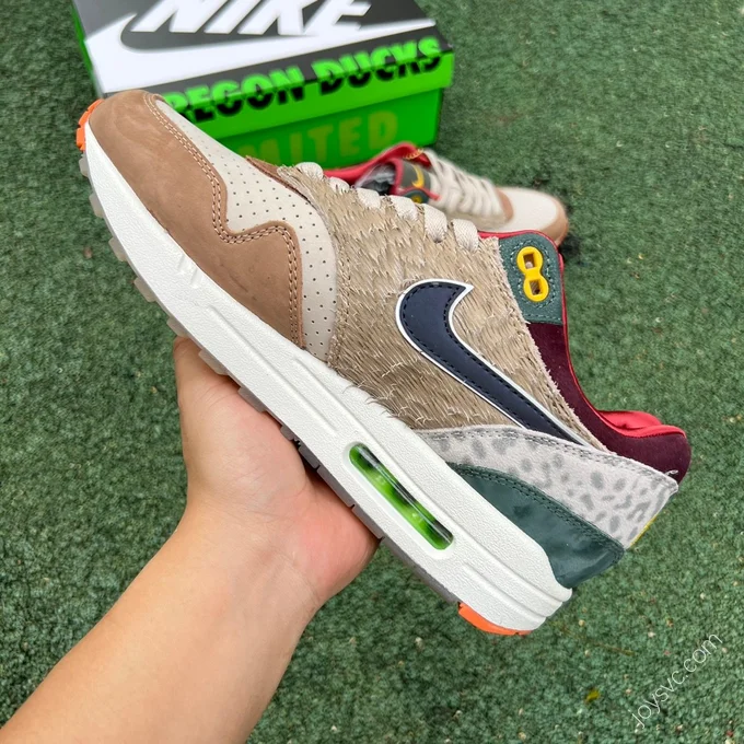 Division Street x Nike Air Max 1 Brown Grey HQ2639