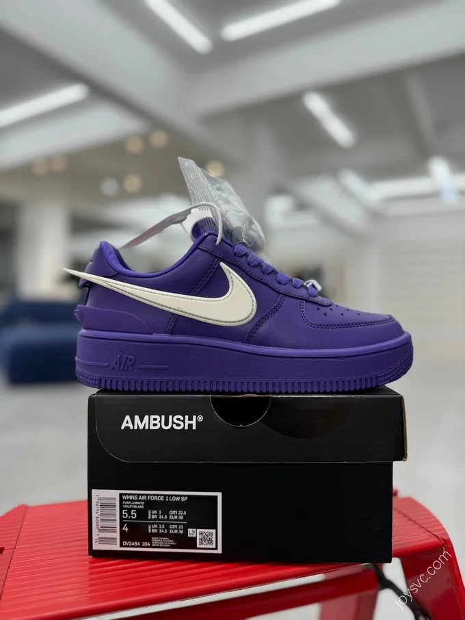 Nike Air Force 1 AMBUSH Purple DV3464-104