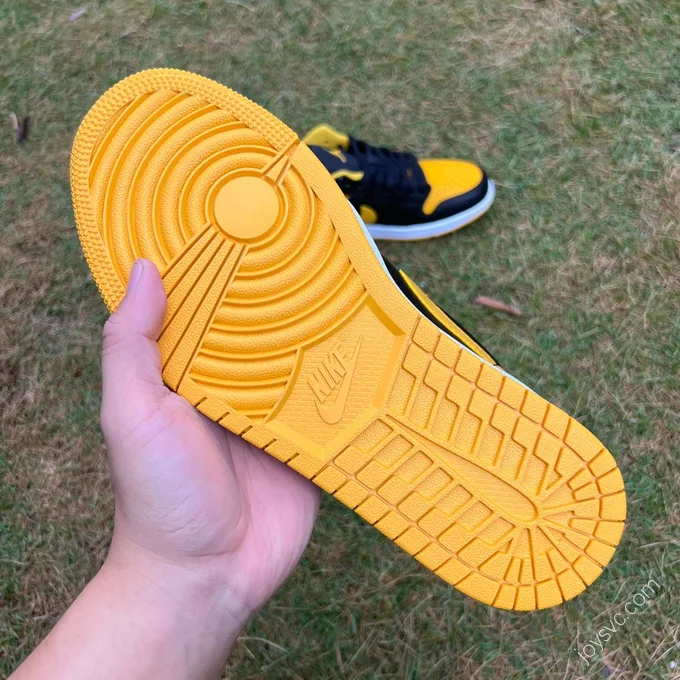 Air Jordan 1 Low Black Yellow