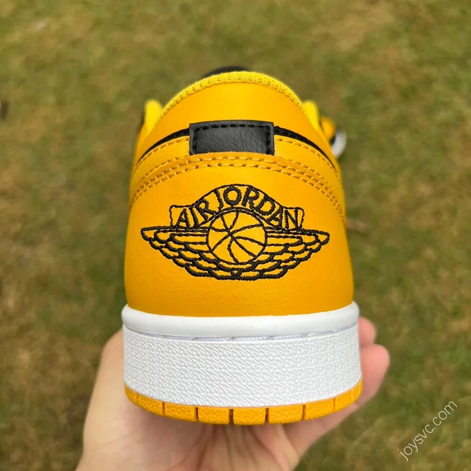 Air Jordan 1 Low Black Yellow