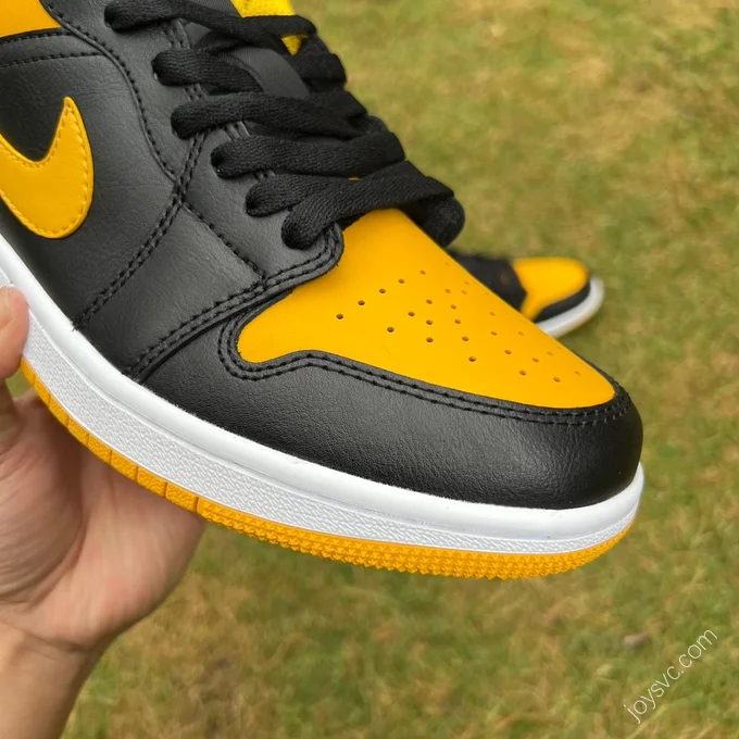 Air Jordan 1 Low Black Yellow