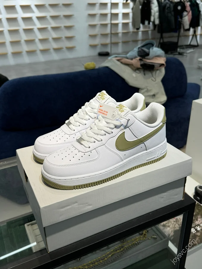 Nike Air Force 1 Green Brown White FJ4146-110