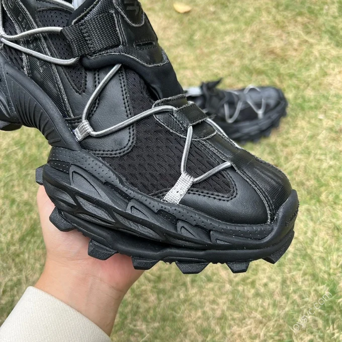 Balenciaga 18XL Hiking Boots Black