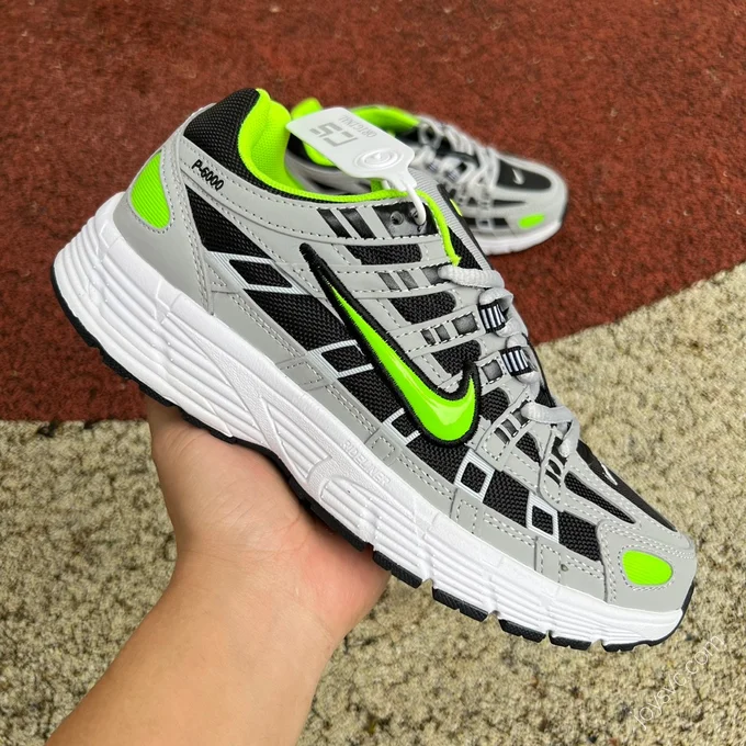 Nike P-6000 Grey Green Black CD6404-005