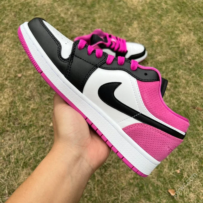 Air Jordan 1 Low Black Pink CK3022-005