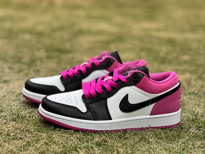 Air Jordan 1 Low Black Pink CK3022-005