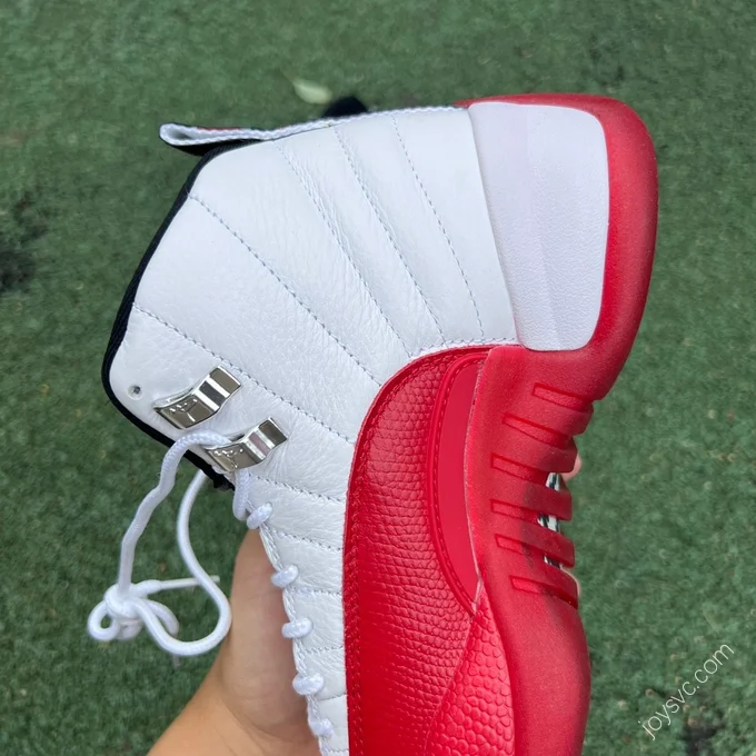 Air Jordan 12 White Red Sneakers CT8013-116