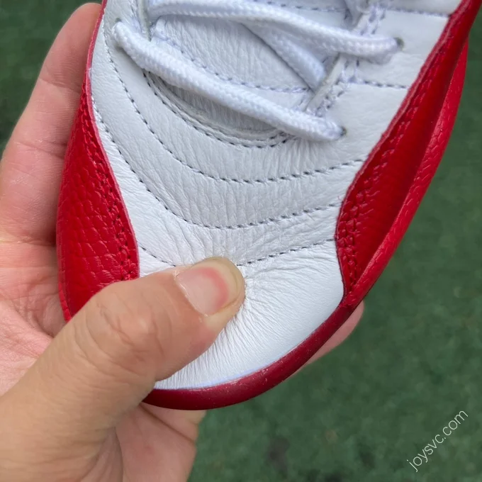 Air Jordan 12 White Red Sneakers CT8013-116