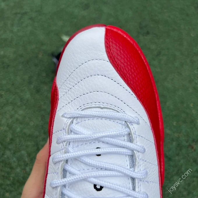 Air Jordan 12 White Red Sneakers CT8013-116