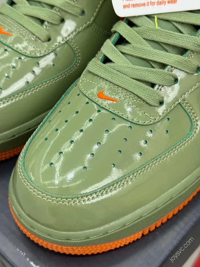 Nike Air Force 1 Green Orange HJ9118-386