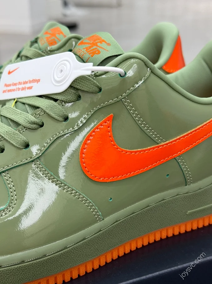 Nike Air Force 1 Green Orange HJ9118-386