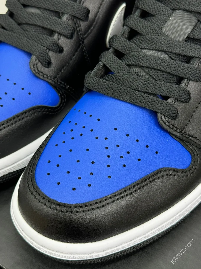 AJ1 Low Black Blue White 553558-042