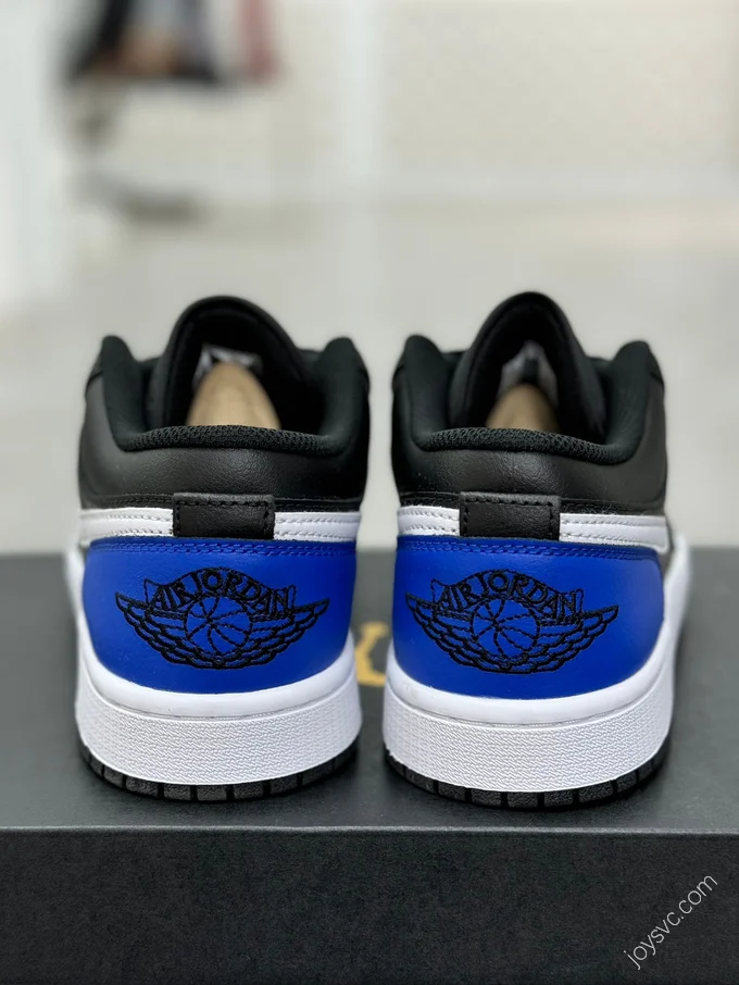 AJ1 Low Black Blue White 553558-042