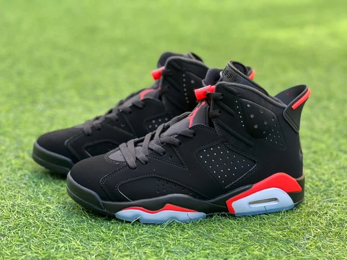 Air Jordan 6 High Black Red 38664-060