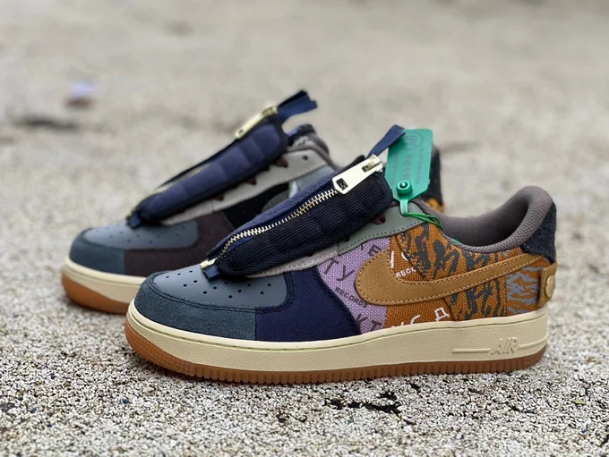 Travis Scott x Air Force 1 Multicolor CN2405-900