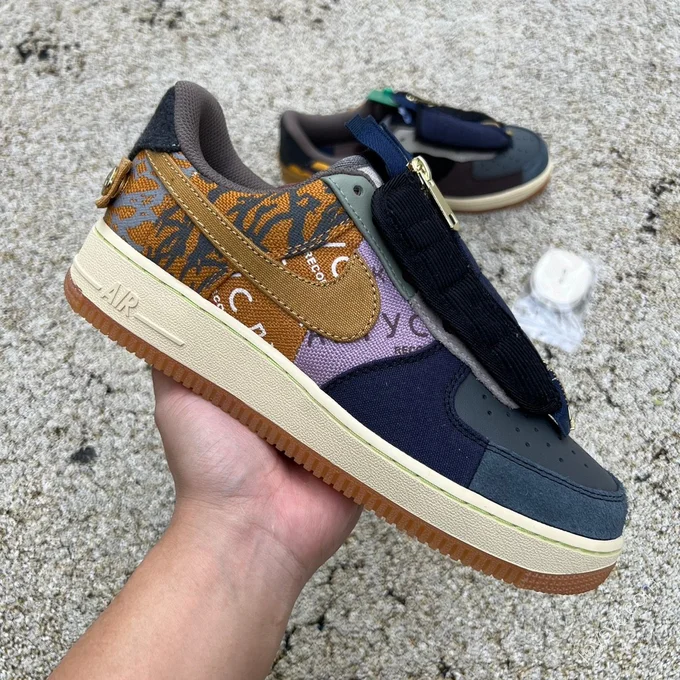 Travis Scott x Air Force 1 Multicolor CN2405-900