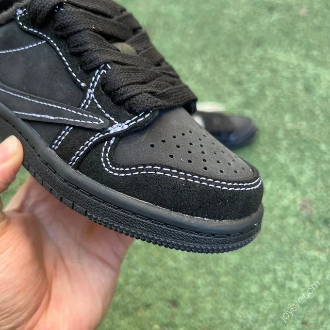 Travis Scott x Air Jordan 1 Low Black Kids DO5442-001