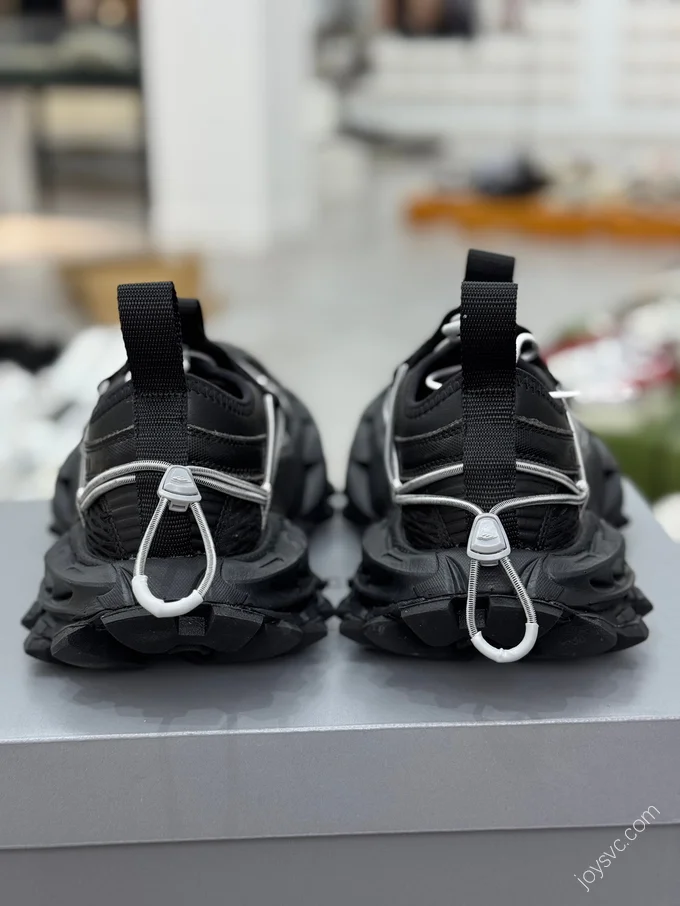 Balenciaga 18XL Hiking Boots Black