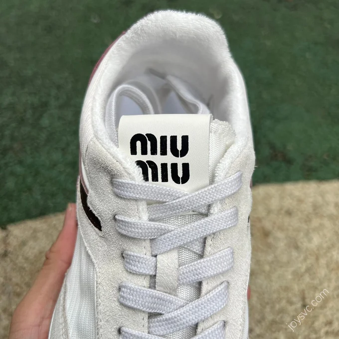 Miumiu BELLALILY Sneakers White Grey Brown