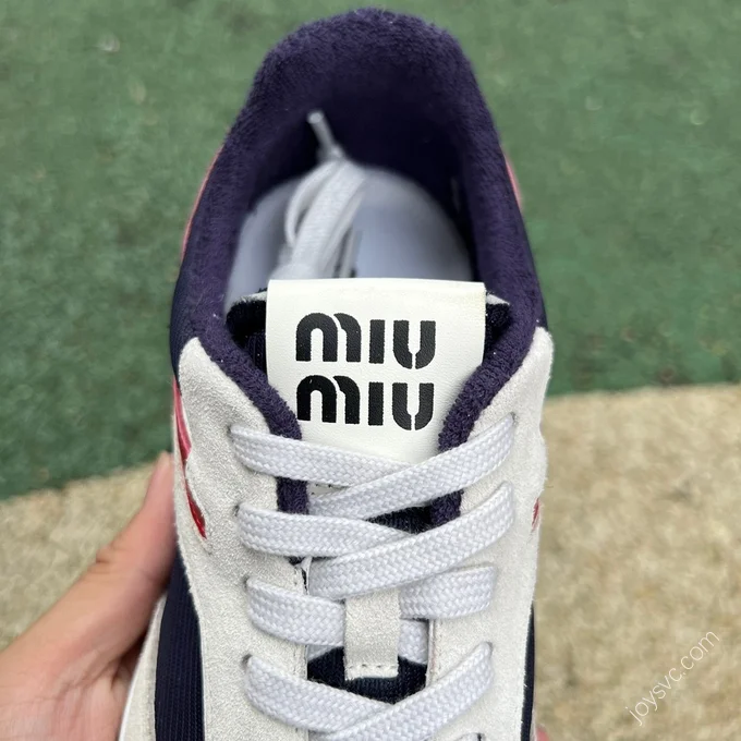 Miumiu BELLALILY Sneakers White Blue Red