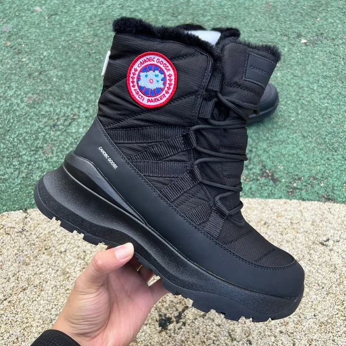 Goose Snow Boots Black