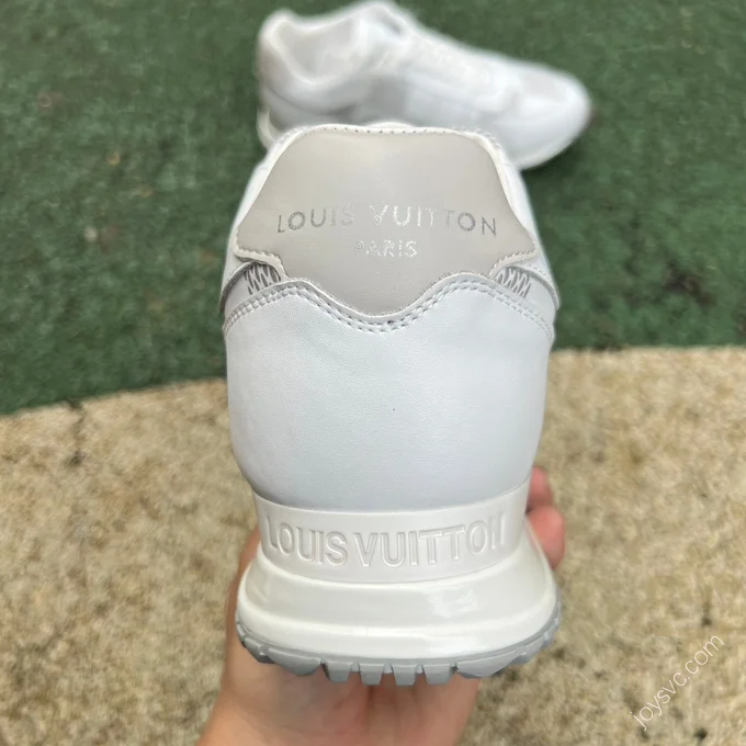 LOUIS VUITTON Run Away Embossed White Grey