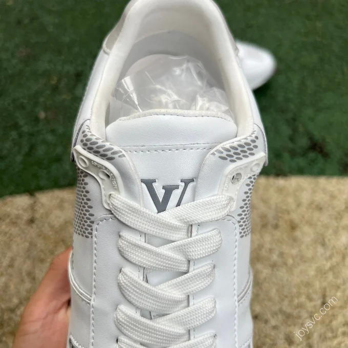 LOUIS VUITTON Run Away Embossed White Grey