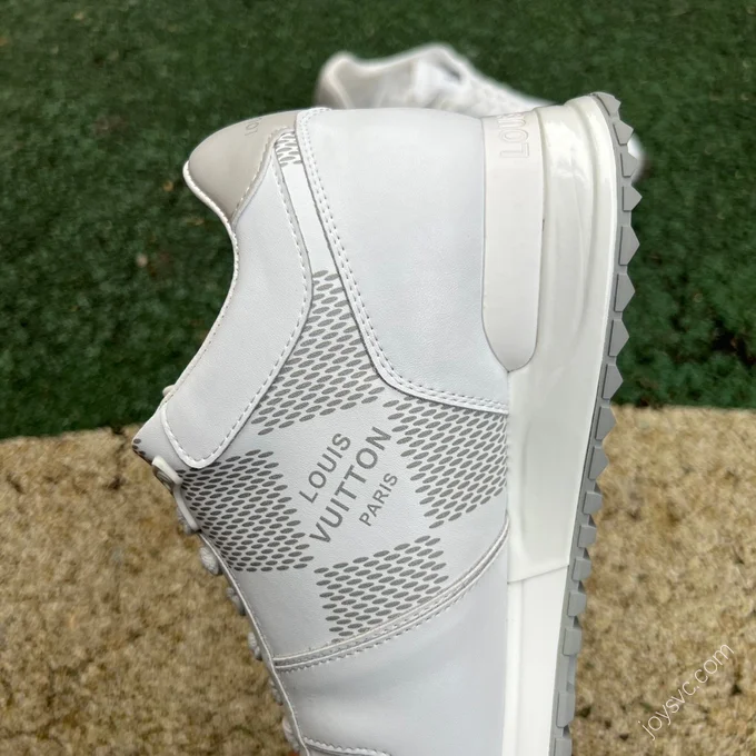 LOUIS VUITTON Run Away Embossed White Grey