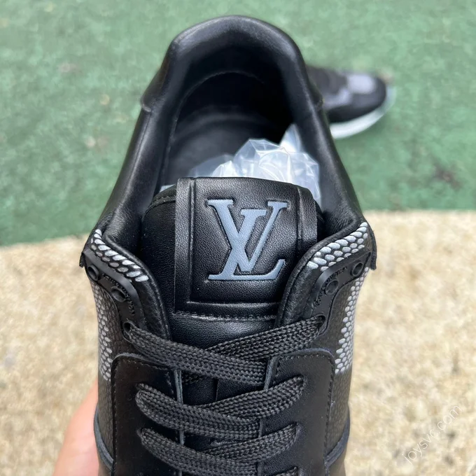 LOUIS VUITTON Run Away Embossed Black Grey