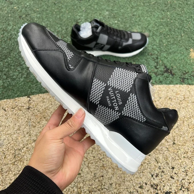 LOUIS VUITTON Run Away Embossed Black Grey