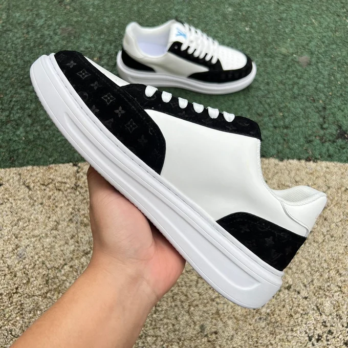 LV beverly hills sneaker Black White