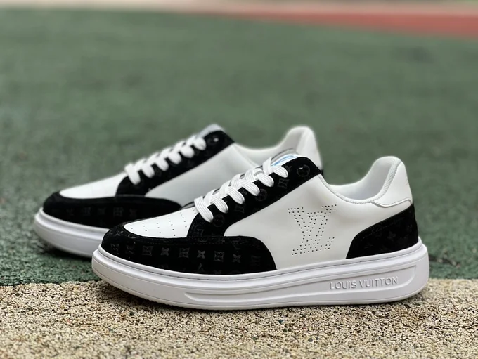 LV beverly hills sneaker Black White